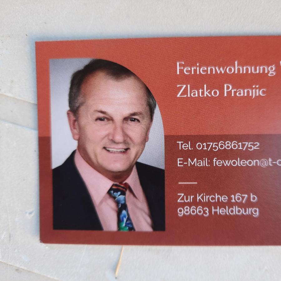 Ferienwohnung Leon Heldburg Exteriör bild